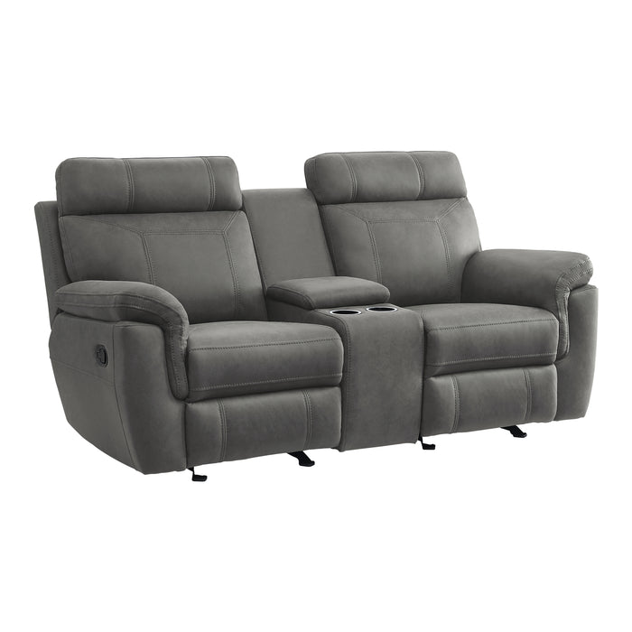 Clifton Recliner Loveseat GREY