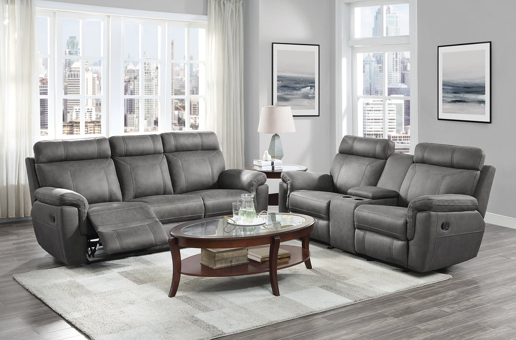 Clifton Recliner Loveseat GREY