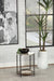 noemie-round-accent-table-with-marble-top-white-and-gunmetal