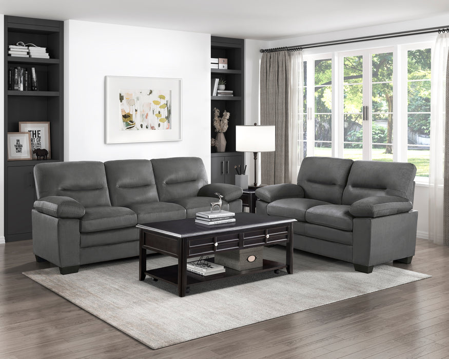 Keighly Loveseat DARK GREY