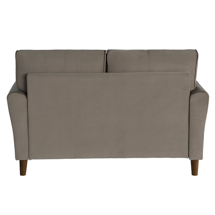 Dunleith Loveseat BROWN