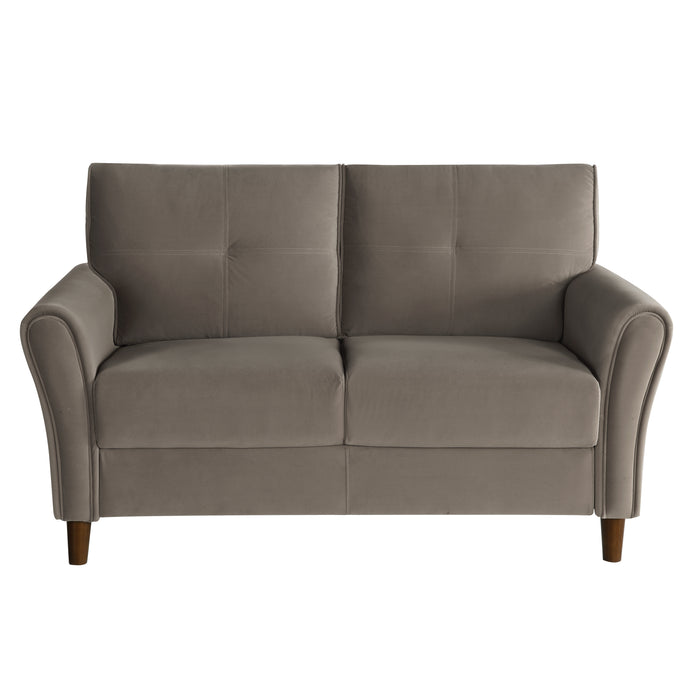 Dunleith Loveseat BROWN