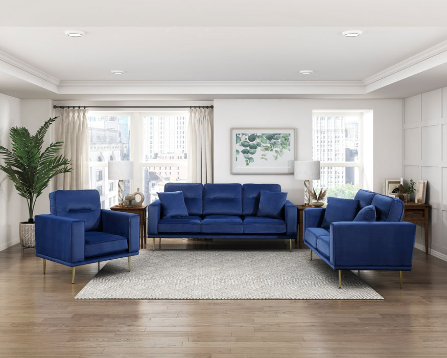 # Violetta Sofa BLUE VELVET