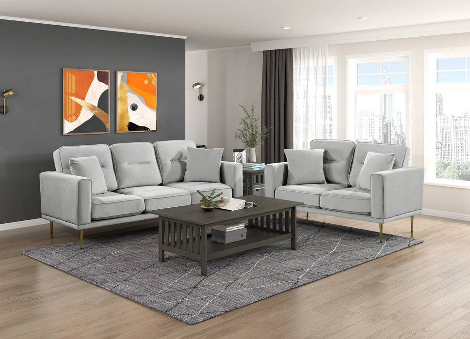 # Violetta Sofa GREY VELVET