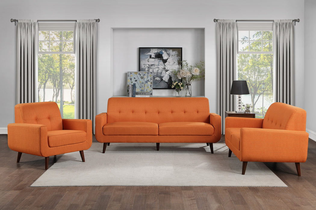 Fitch Loveseat ORANGE