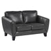 spivey-top-grain-leather-loveseat-dark-grey