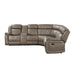 centeroak-3-piece-reclining-sectional-with-left-console-brown