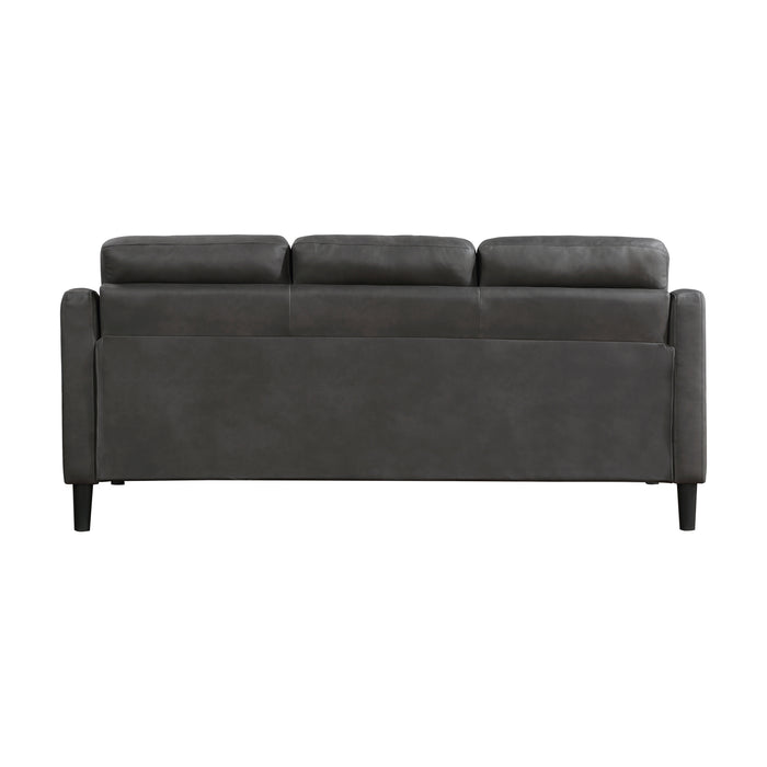 Mallory Sofa GREY MICROFIBER