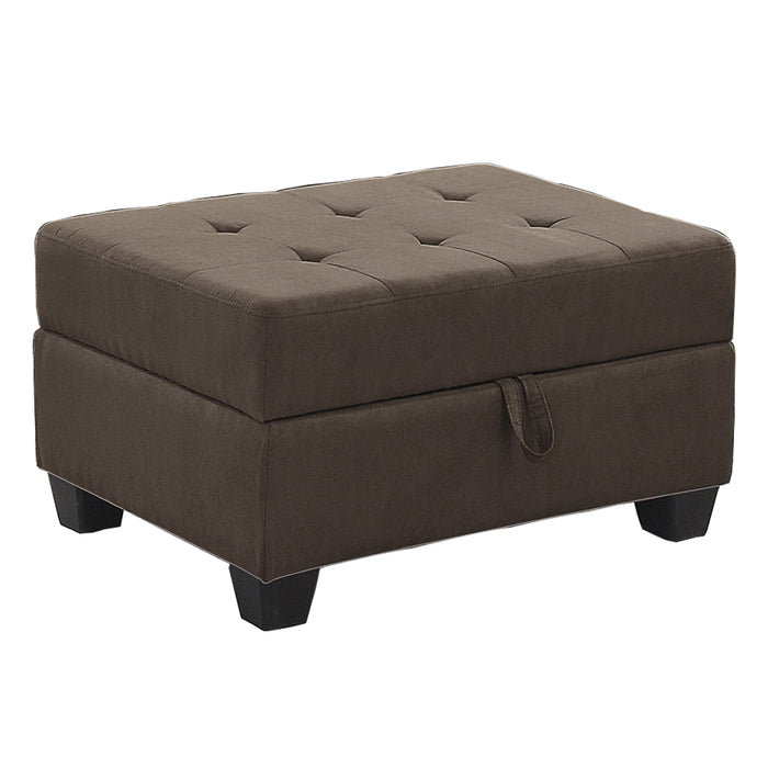 Maston Storage Ottoman CHOCOLATE