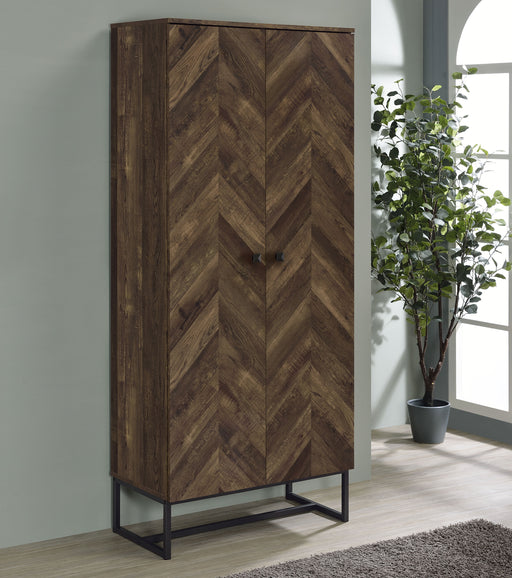 carolyn-2-door-accent-cabinet-rustic-oak-and-gunmetal