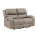 brown-microfiber-recliner-loveseat