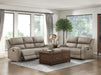 brown-microfiber-recliner-loveseat