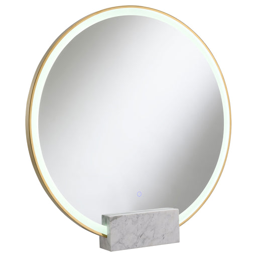 jocelyn-round-table-top-led-vanity-mirror-white-marble-base-gold-frame