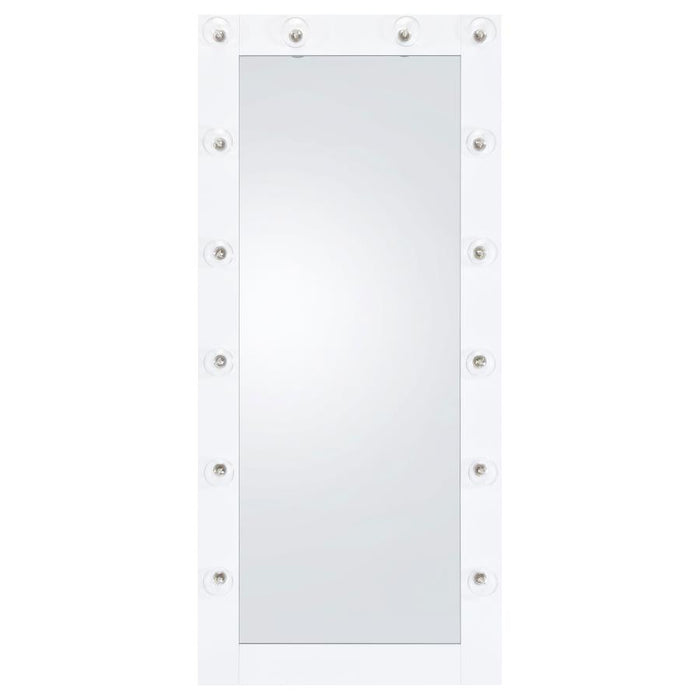 Zayan Floor Mirror WHITE