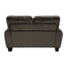 rubin-loveseat-chocolate-microfiber