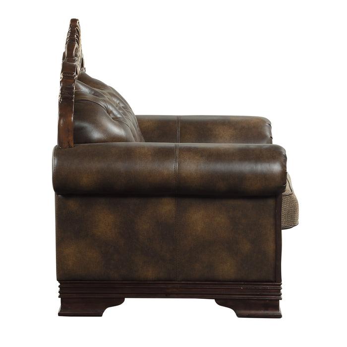 Croydon Loveseat BROWN ONLY