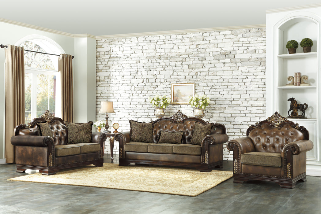 Croydon Loveseat BROWN ONLY