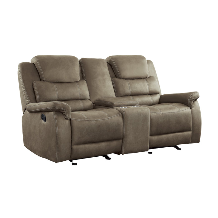 Shola Recliner Loveseat BROWN