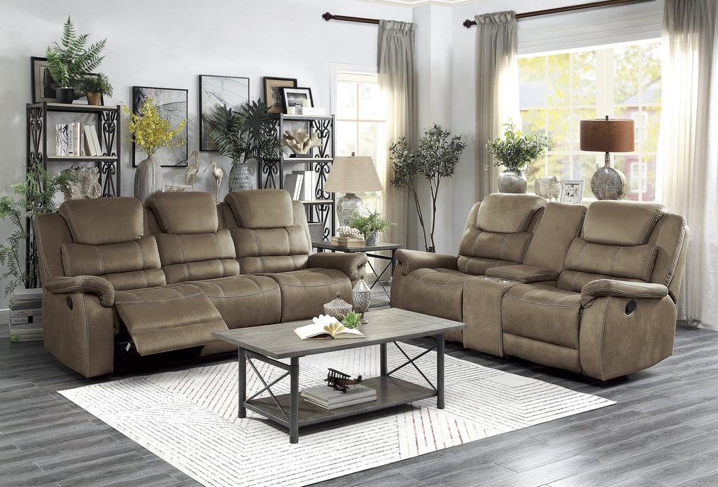 Shola Recliner Loveseat BROWN