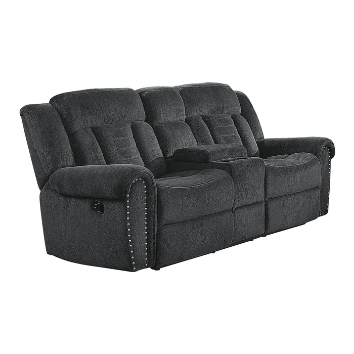 Nutmeg Recliner Loveseat CHARCOAL GREY