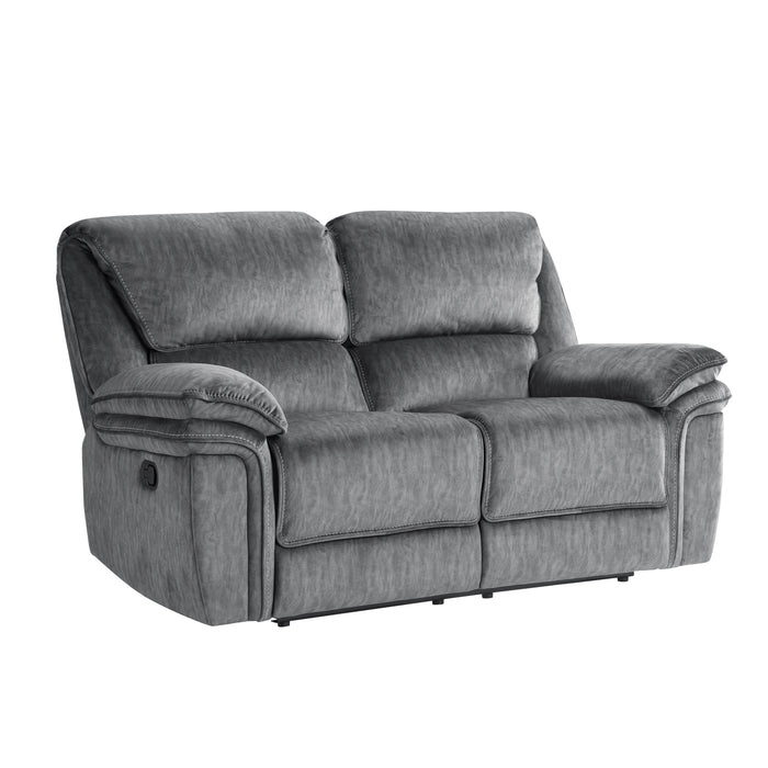 Muirfield Recliner Loveseat GREY