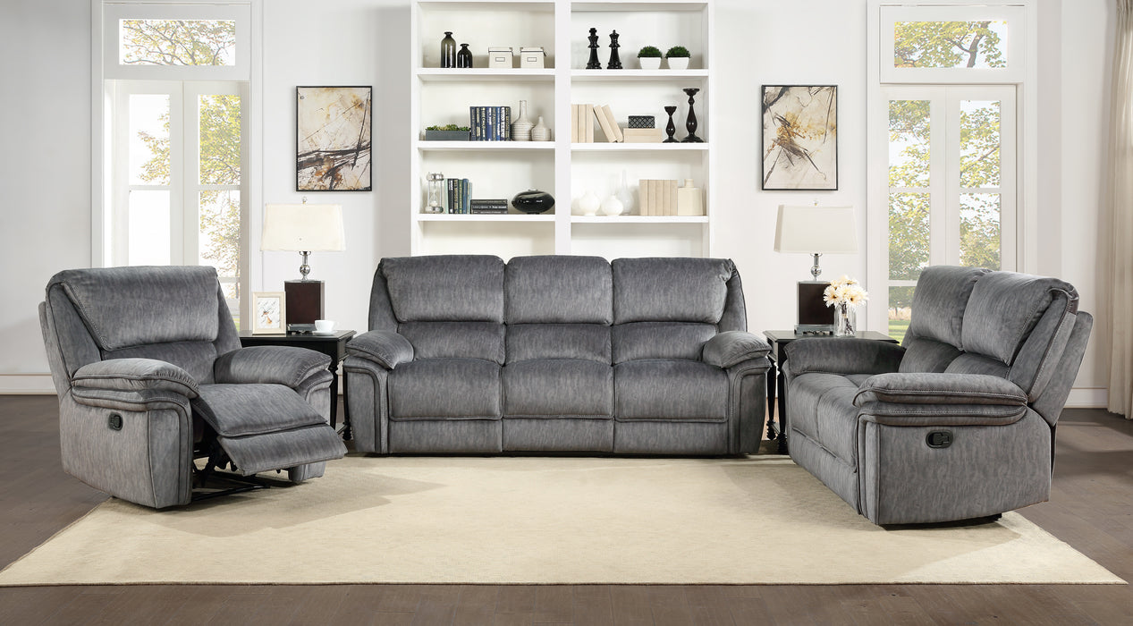 Muirfield Recliner Loveseat GREY