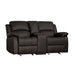 clarkdale-recliner-loveseat-dark-brown-vinyl