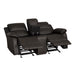 clarkdale-recliner-loveseat-dark-brown-vinyl