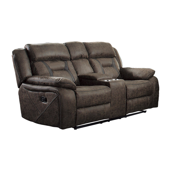 Madrona Recliner Loveseat DARK BROWN