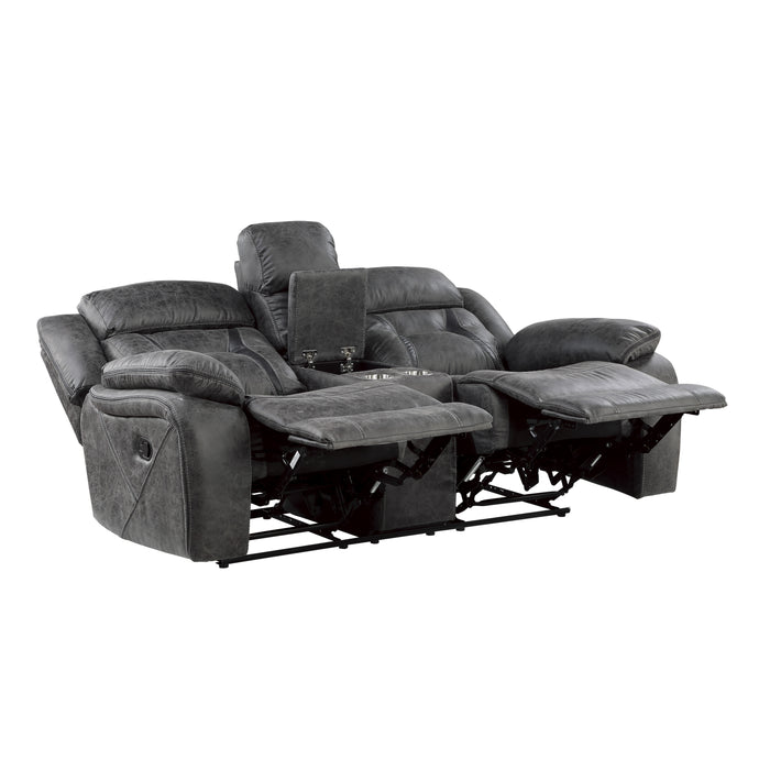 Madrona Recliner Loveseat DARK GREY