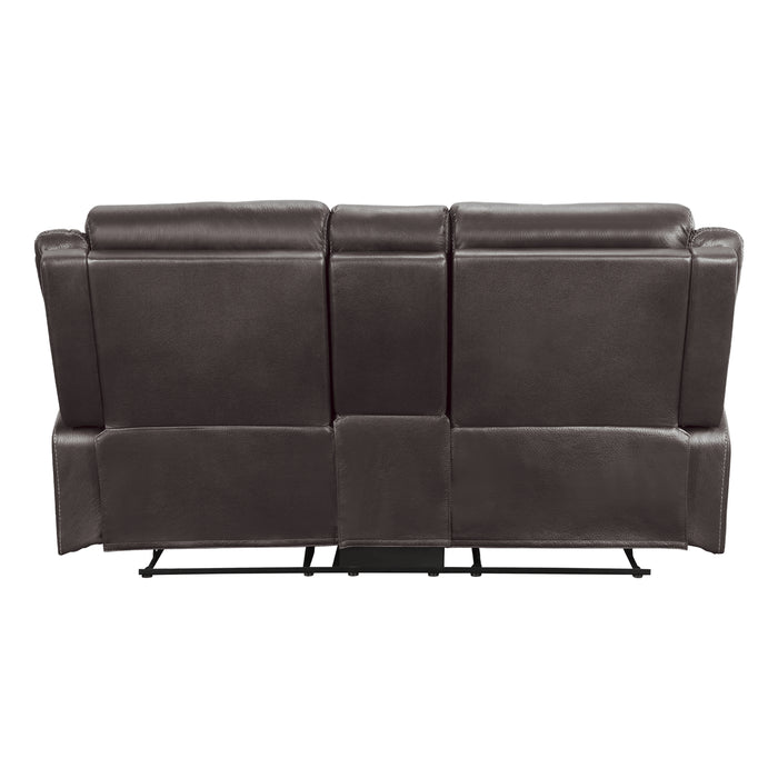 Yerba Recliner Loveseat DARK BROWN