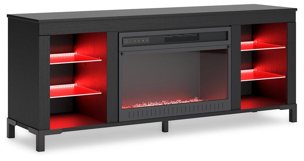 Cayberry 3-Piece Entertainment Center with Electric Fireplace