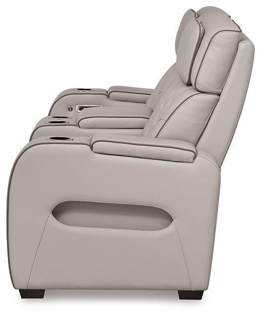 Boyington Power Reclining Loveseat with Console