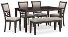 langwest-dining-table-and-4-chairs-and-bench-set-of-6