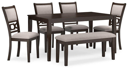 langwest-dining-table-and-4-chairs-and-bench-set-of-6