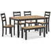 gesthaven-dining-table-with-4-chairs-and-bench-set-of-6