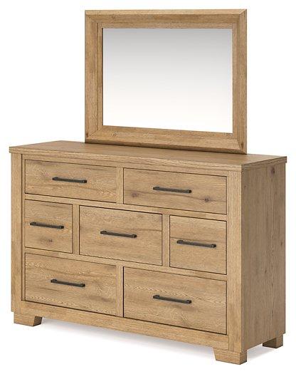 Galliden Dresser and Mirror