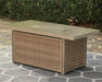 beachcroft-beachcroft-fire-pit-table-with-four-nuvella-swivel-lounge-chairs