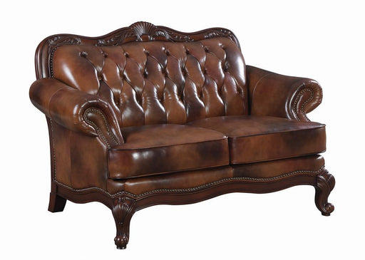 victoria-traditional-tri-tone-loveseat