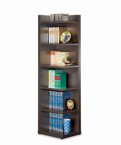 transitional-cappuccino-corner-bookcase