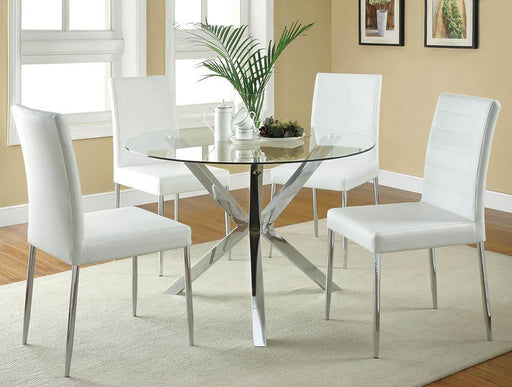 vance-contemporary-chrome-dinette-table