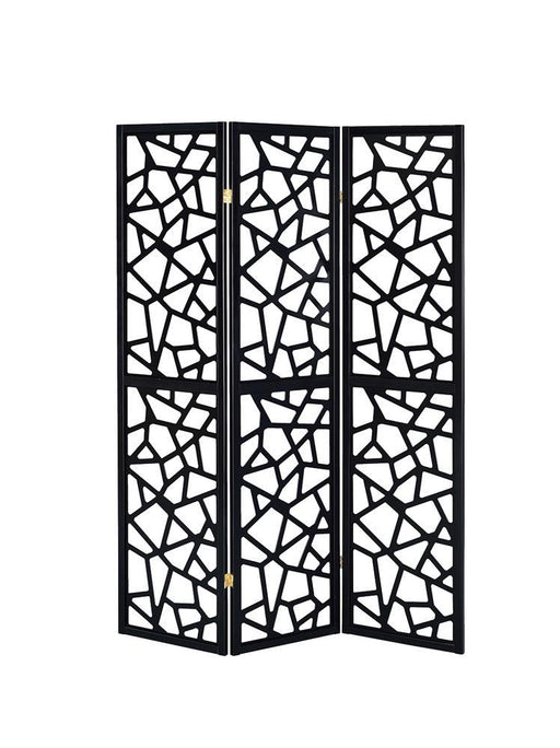 transitional-black-three-panel-screen