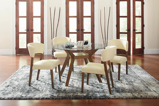 paxton-mid-century-modern-nutmeg-glass-dining-table