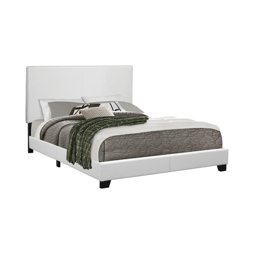 mauve-upholstered-platform-white-queen-bed