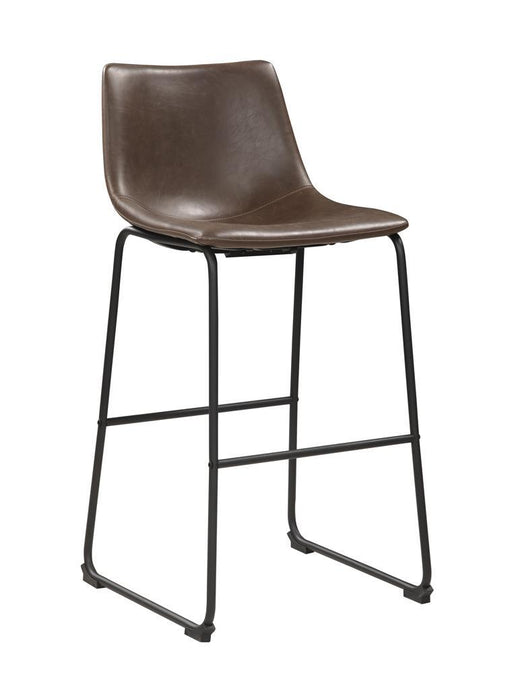 industrial-brown-faux-leather-bar-stool