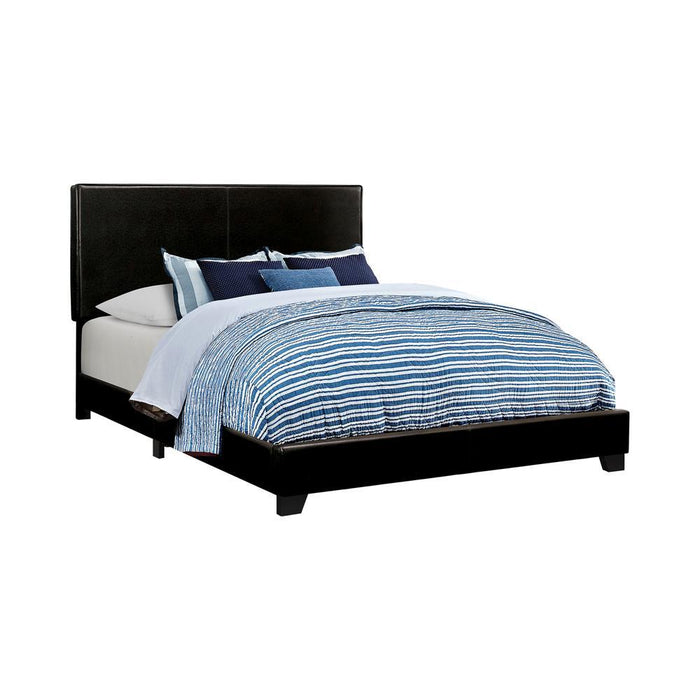 Dorian Upholstered California King Bed Black