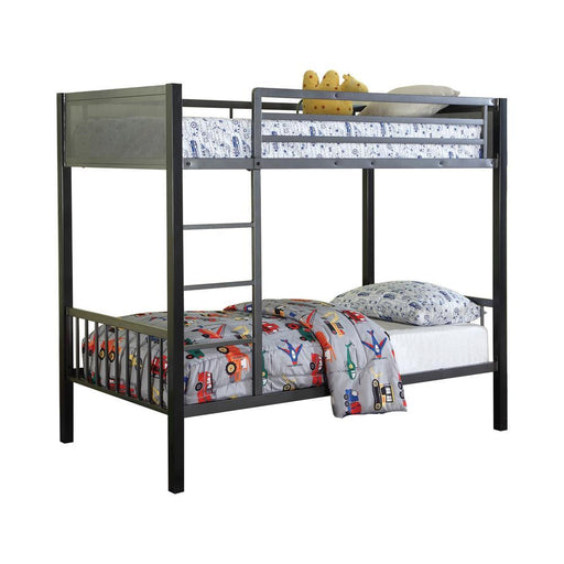 meyers-traditional-grey-twin-over-twin-bunk-bed