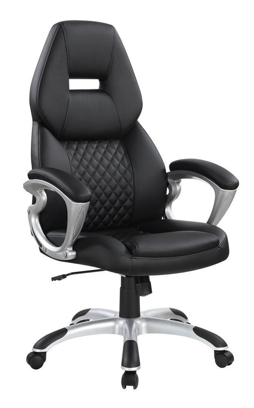 transitional-black-high-back-office-chair