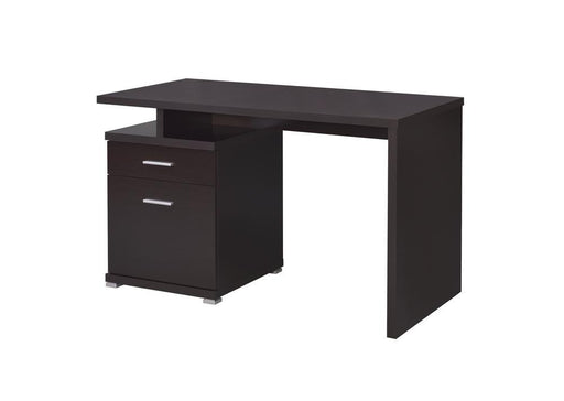 g800109-office-desk-with-drawer-in-cappuccino