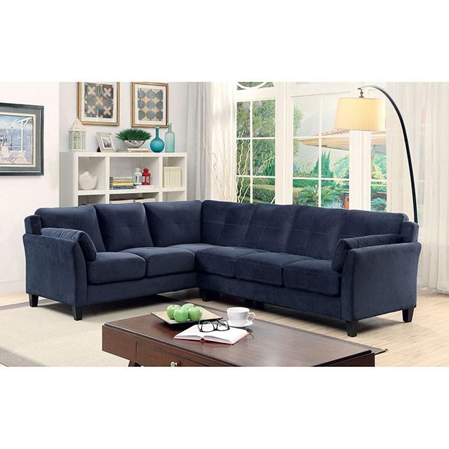 PEEVER II Navy Sectional, Navy (K/D)